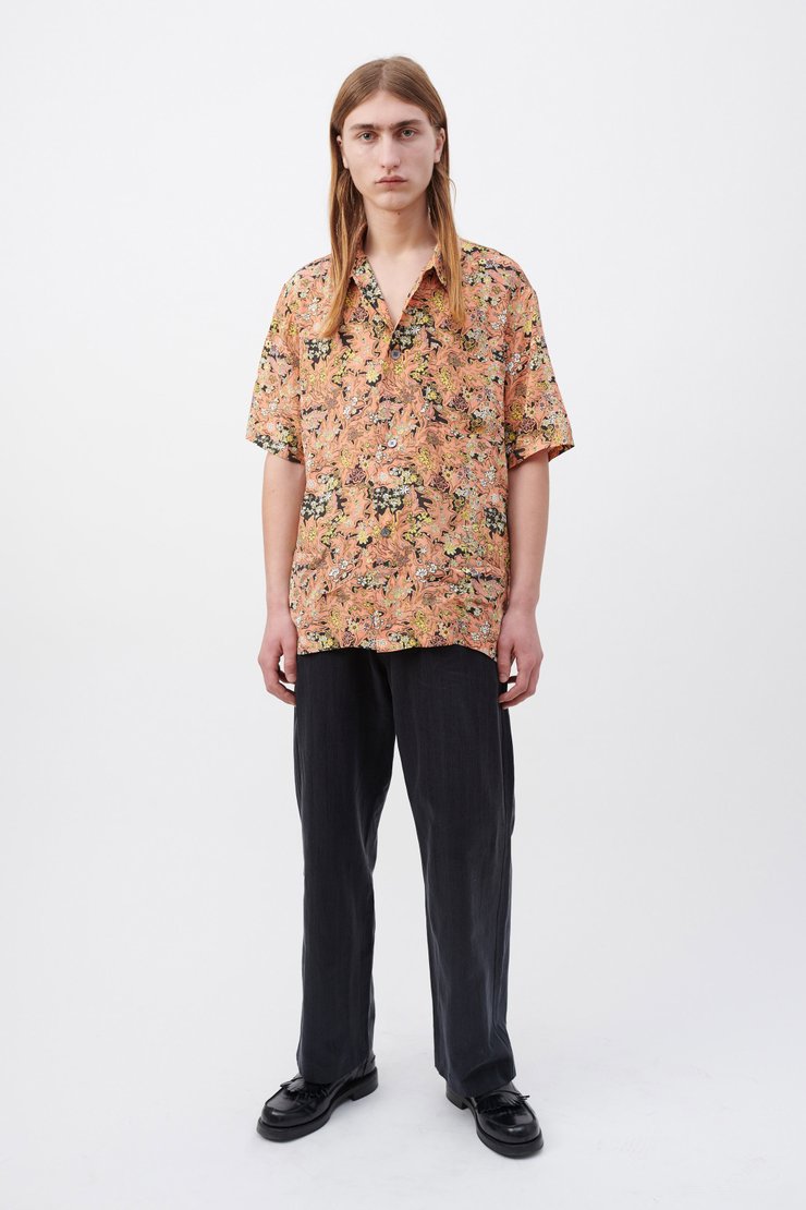 BOX SHIRT SHORT SLEEVE