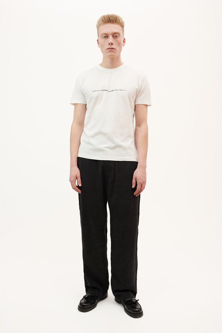 DRAPE TROUSERS SIDE STRIPE