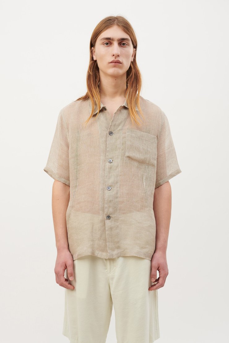 BOX SHIRT SHORT SLEEVE