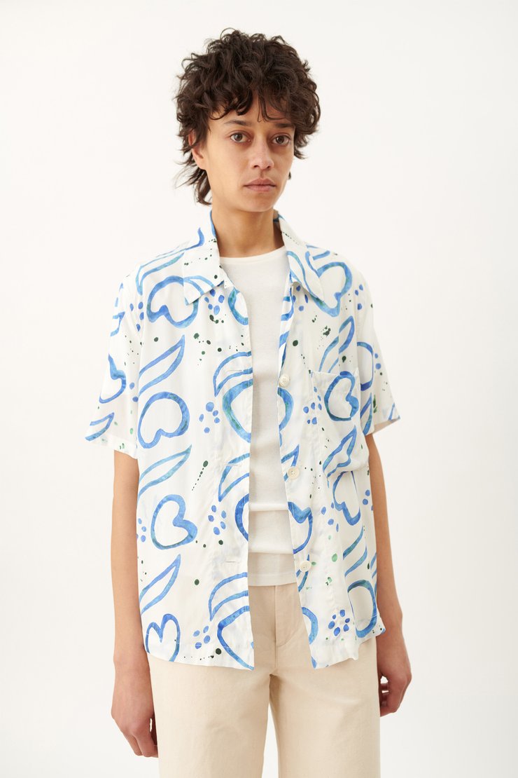 SHORT SLEEVE SQUARE SHIRT