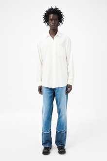 【期間限定値下げ】Our legacy INITIAL SHIRT Milky Our Legacy - Initial Shirt Milky Quartz Pleat