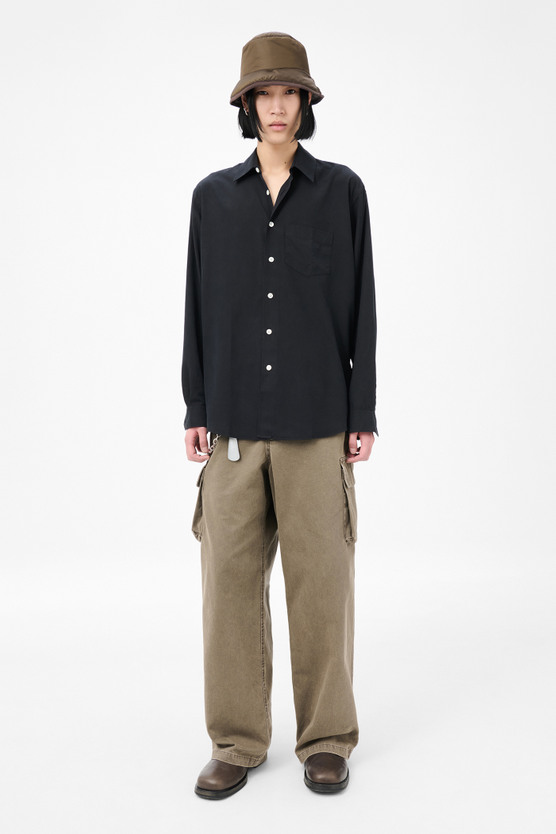 Our Legacy - Initial Shirt Black Fine Silk