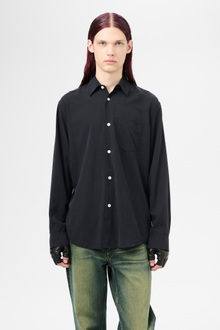 Our Legacy - Initial Shirt Black Fine Silk