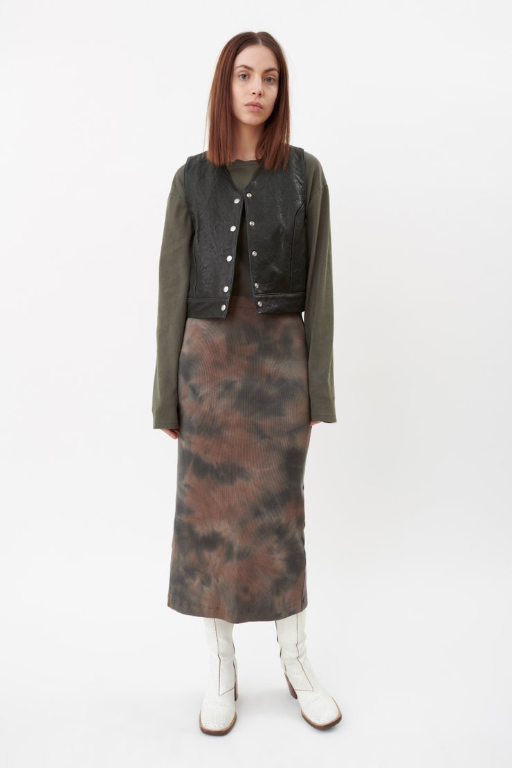 RIB TUBE SKIRT