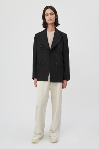 Our Legacy - Unconstructed DB Blazer Black Fine Sack