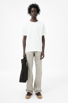 Our Legacy - New Box T-Shirt White Clean Jersey