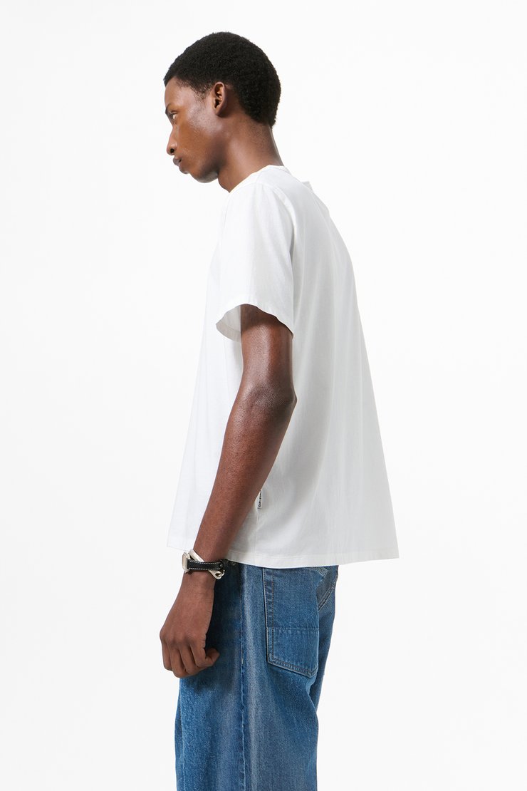 Our Legacy - New Box T-Shirt White Clean Jersey