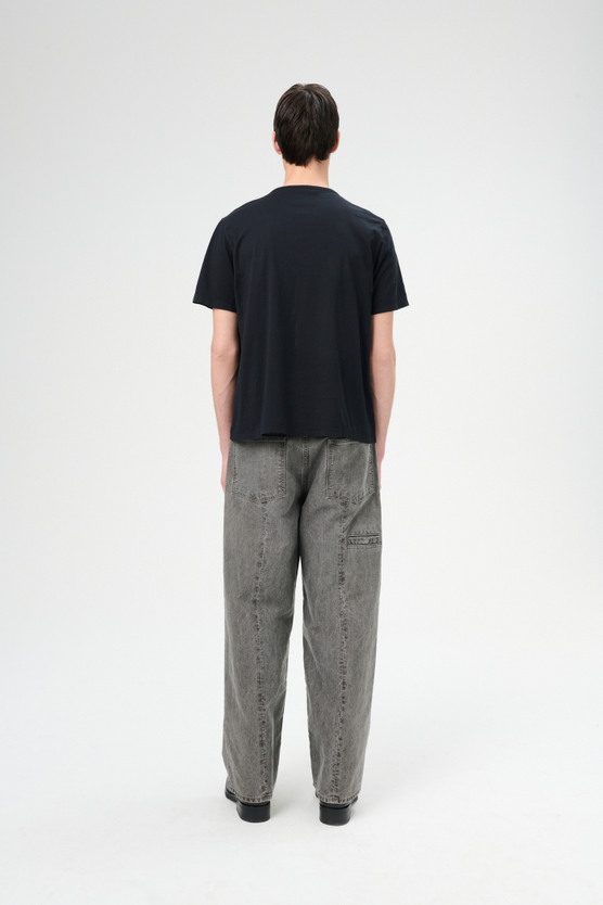 Our Legacy - New Box T-Shirt Black Clean Jersey