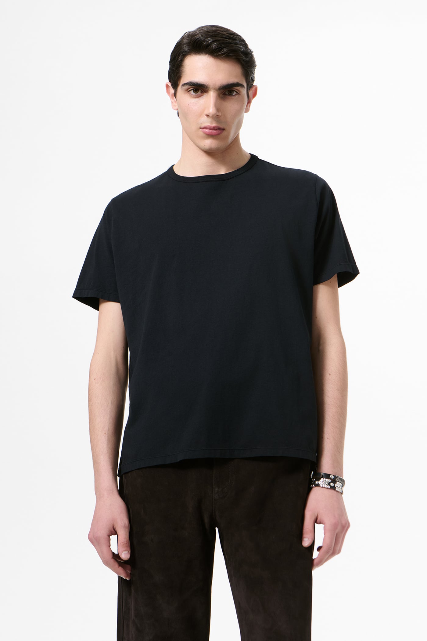 Our Legacy - New Box T-Shirt Black Clean Jersey