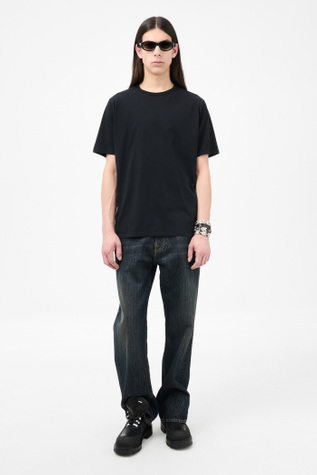 Our Legacy - New Box T-Shirt Black Clean Jersey