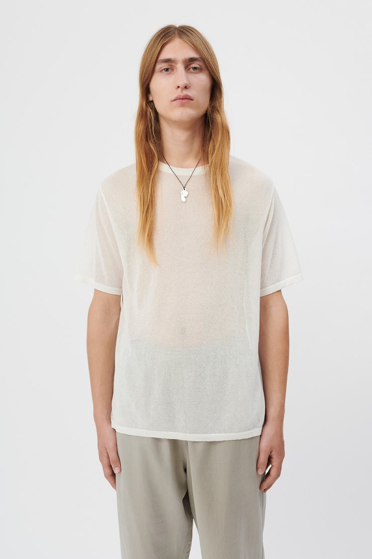 KNITTED BOX TEE