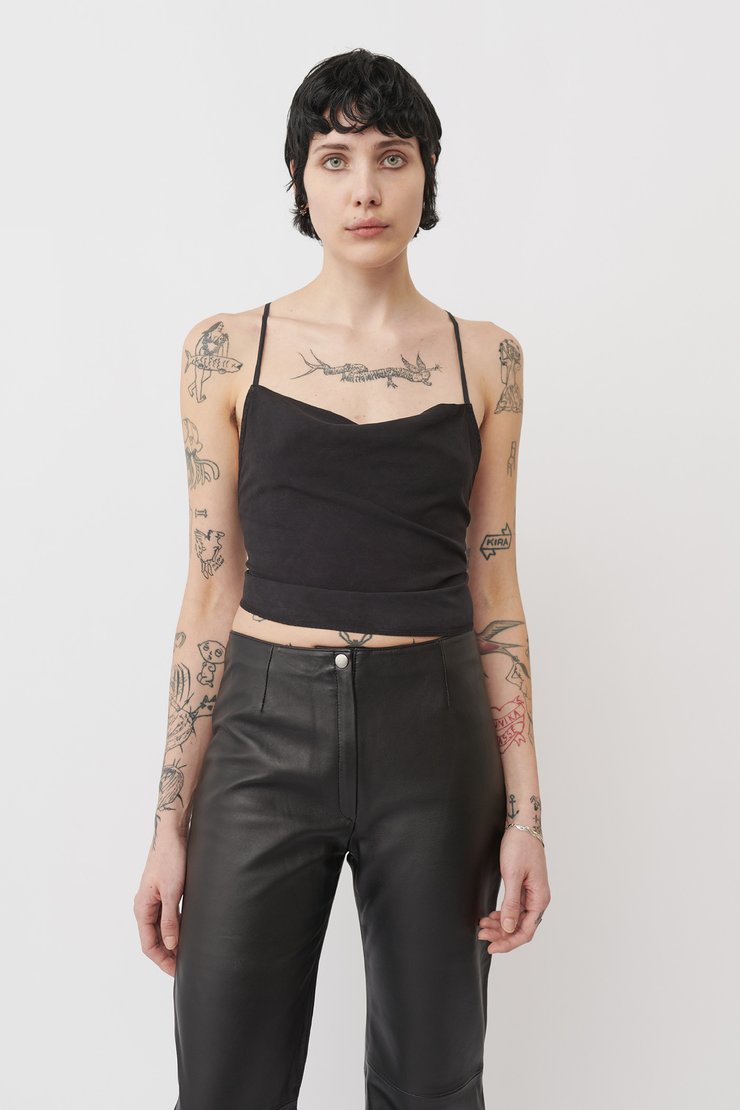 LACE-UP TOP