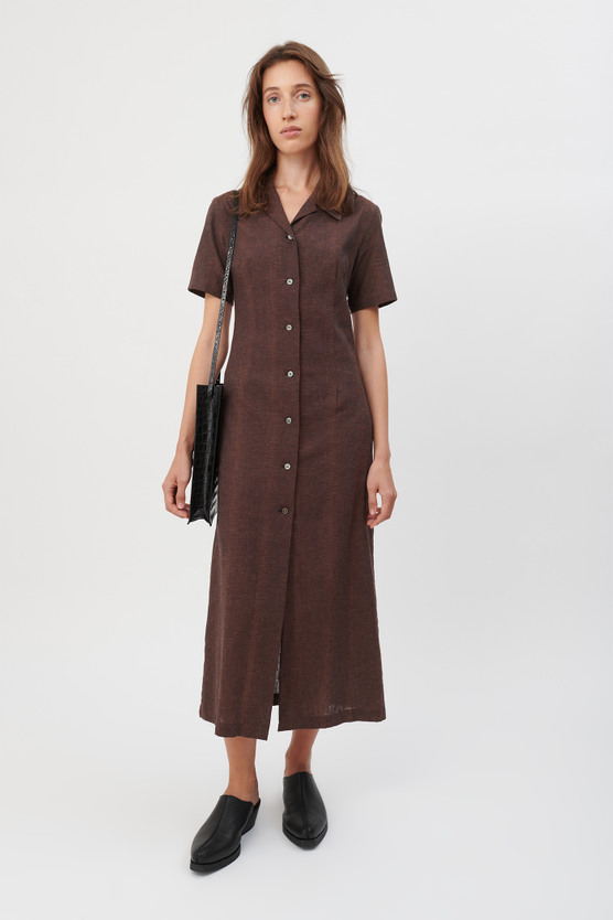 NARROW SHIRT DRESS
