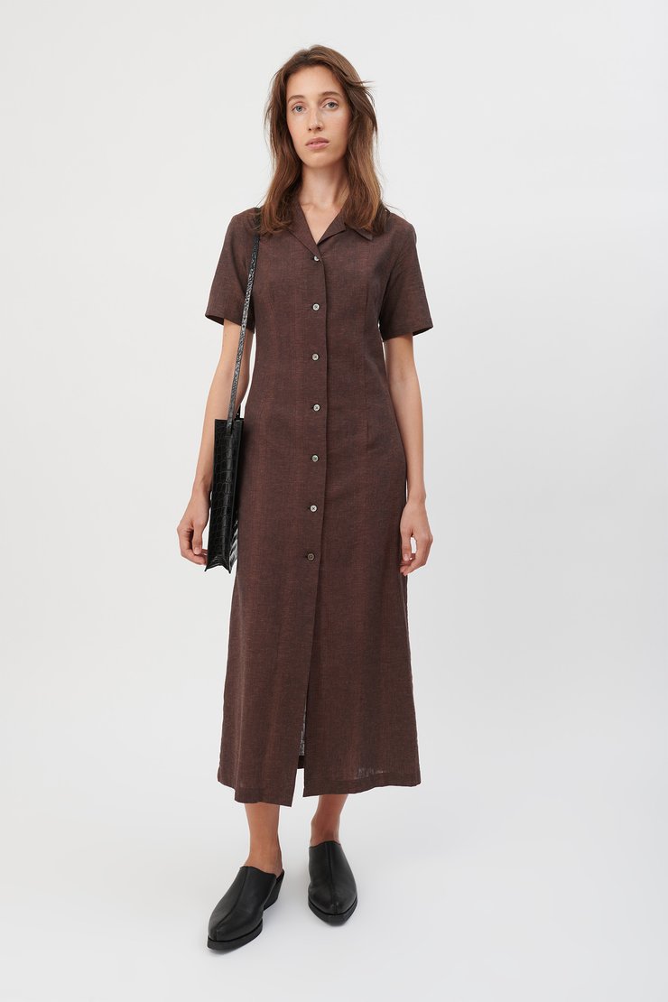 NARROW SHIRT DRESS
