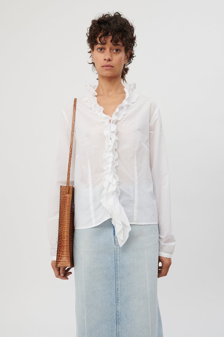 OMA RUFFLE TOP