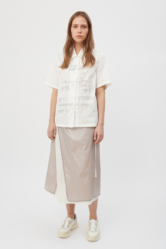 SHORT SLEEVE SQUARE SHIRT