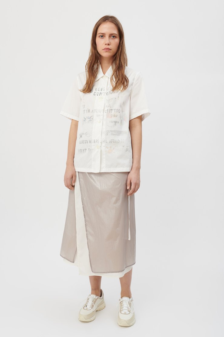 SHORT SLEEVE SQUARE SHIRT