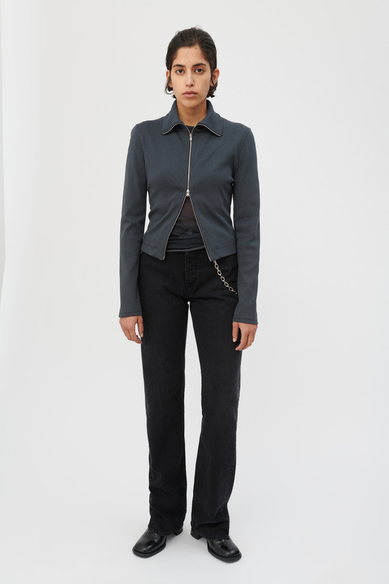 SLIM ZIP JERSEY
