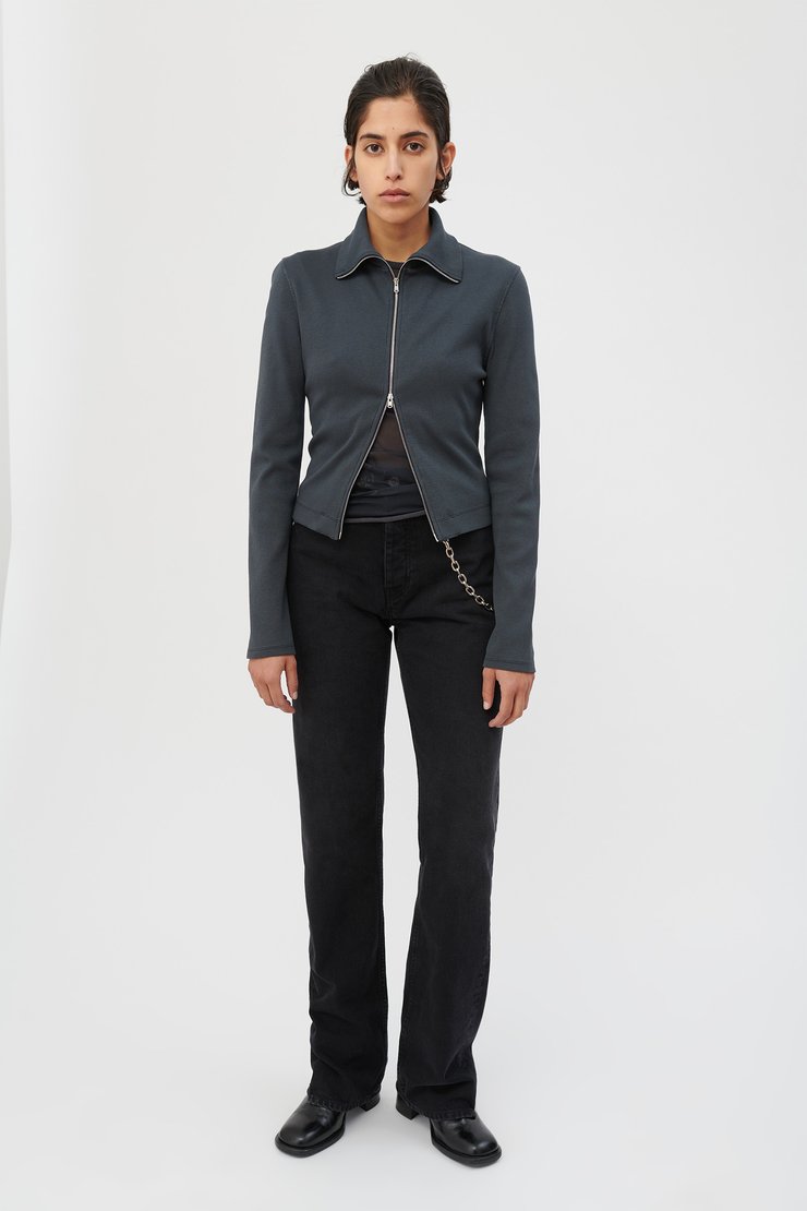SLIM ZIP JERSEY