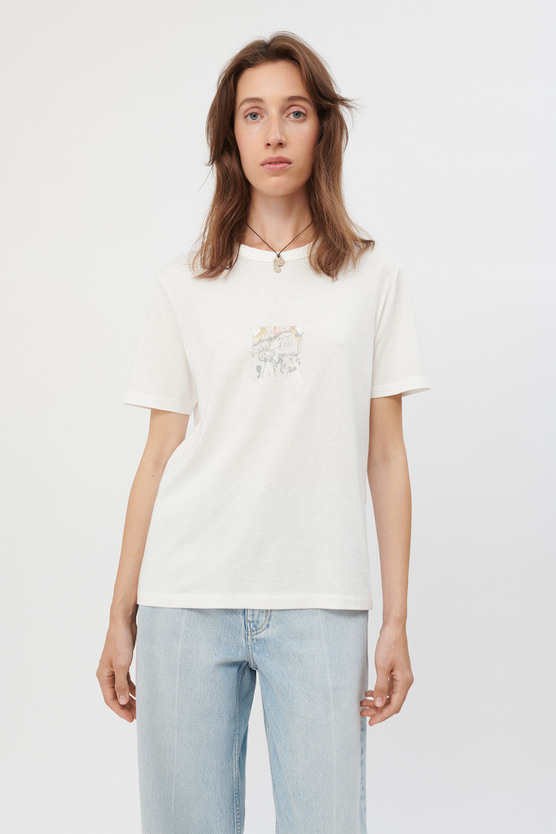 SQUARE ROUND NECK