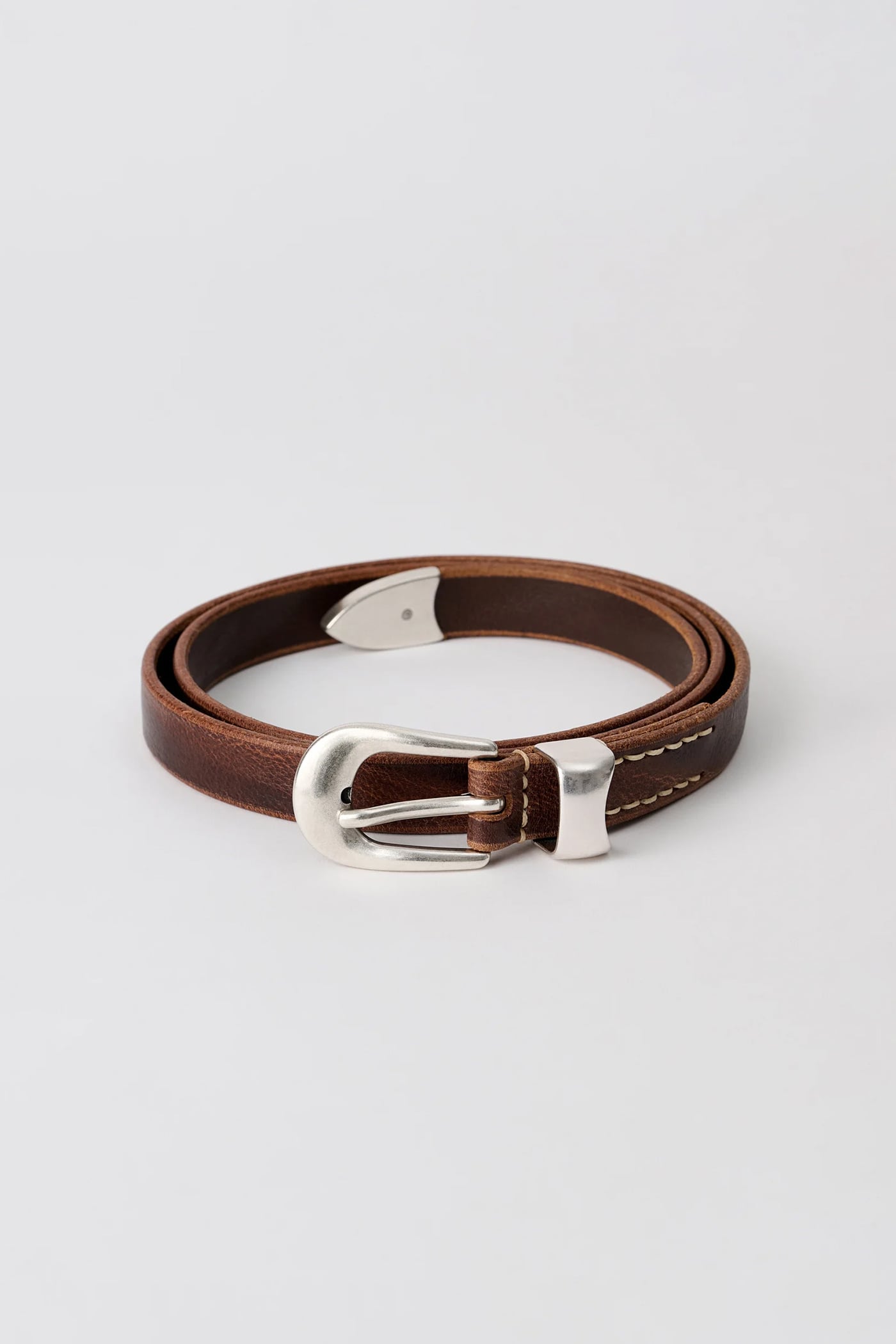 Our Legacy - Belt 2 cm Brown Leather