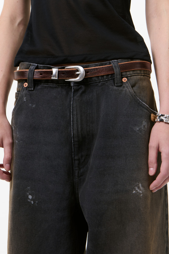 Our Legacy - Belt 2 cm Brown Leather