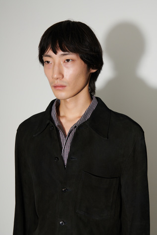 Our Legacy - Reincarnation Suede Shirt Black Suede