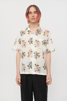 OUR LEGACY ローズ 花柄シャツ 48 7977_322afa082c-m3202brp__0424