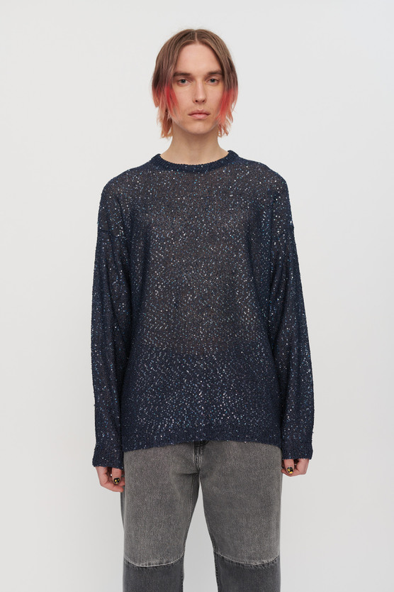 POPOVER ROUNDNECK SEQUIN STORM