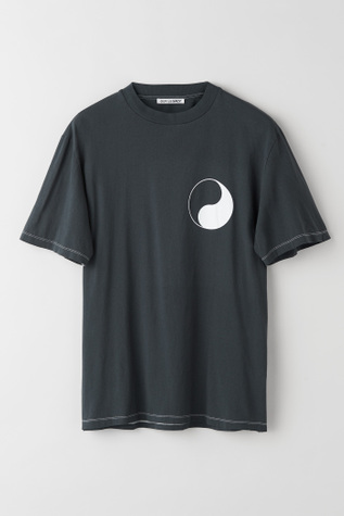 Our Legacy - Box T-Shirt Black Yin Yang Print
