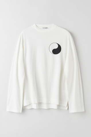 Our Legacy - Box Long Sleeve White Yin Yang Print