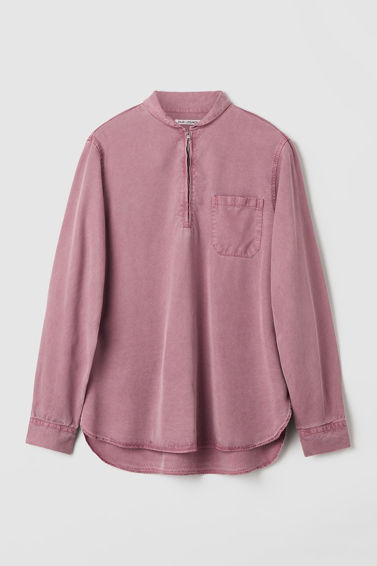 SHAWL ZIP SHIRT