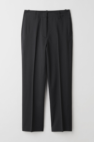 Service Trouser Black Worsted Wool