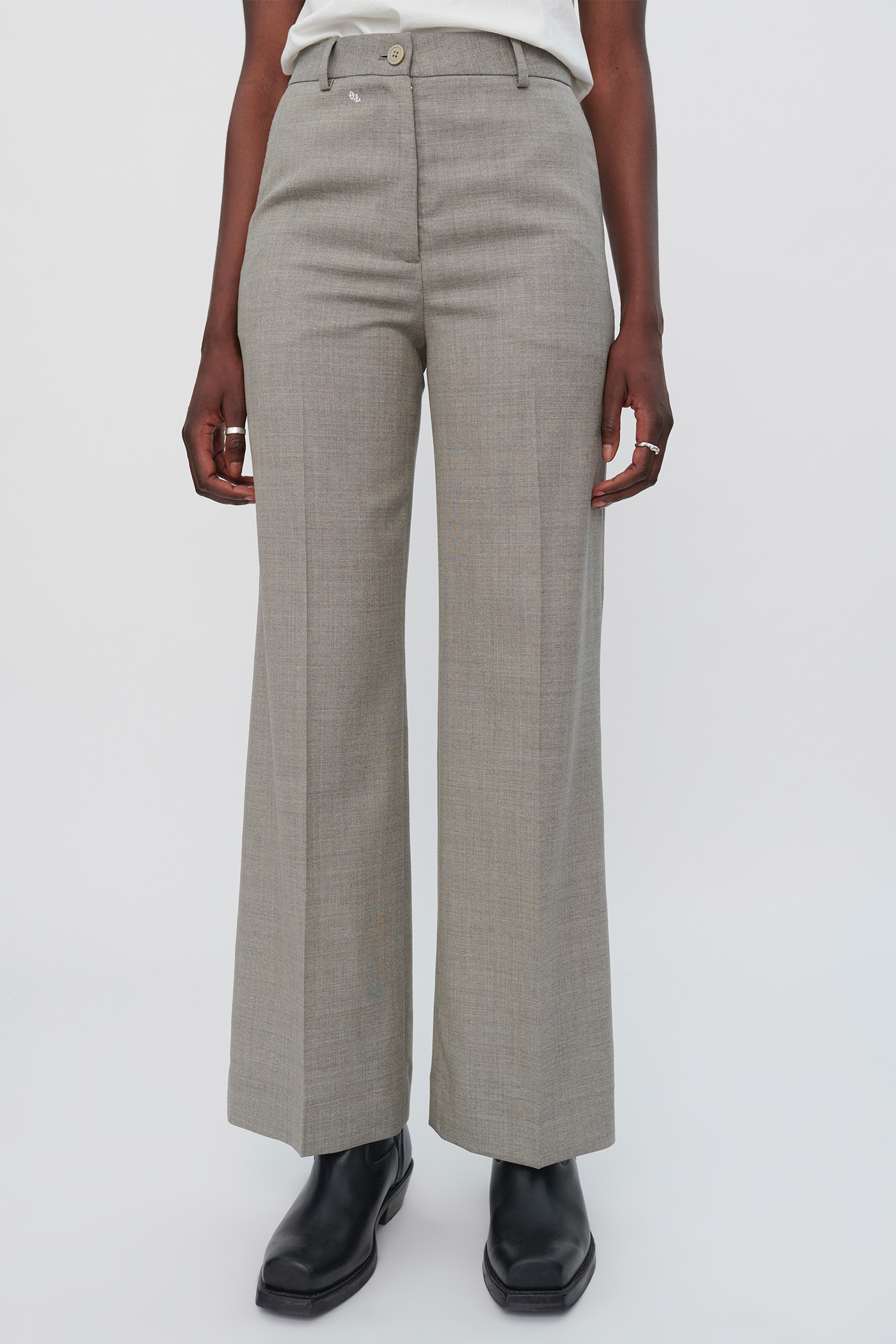 パンツ NTRUL BASIC TROUSERS GRAY 3 NTRUL BASIC TROUSERS GRAY – DISSONANCE