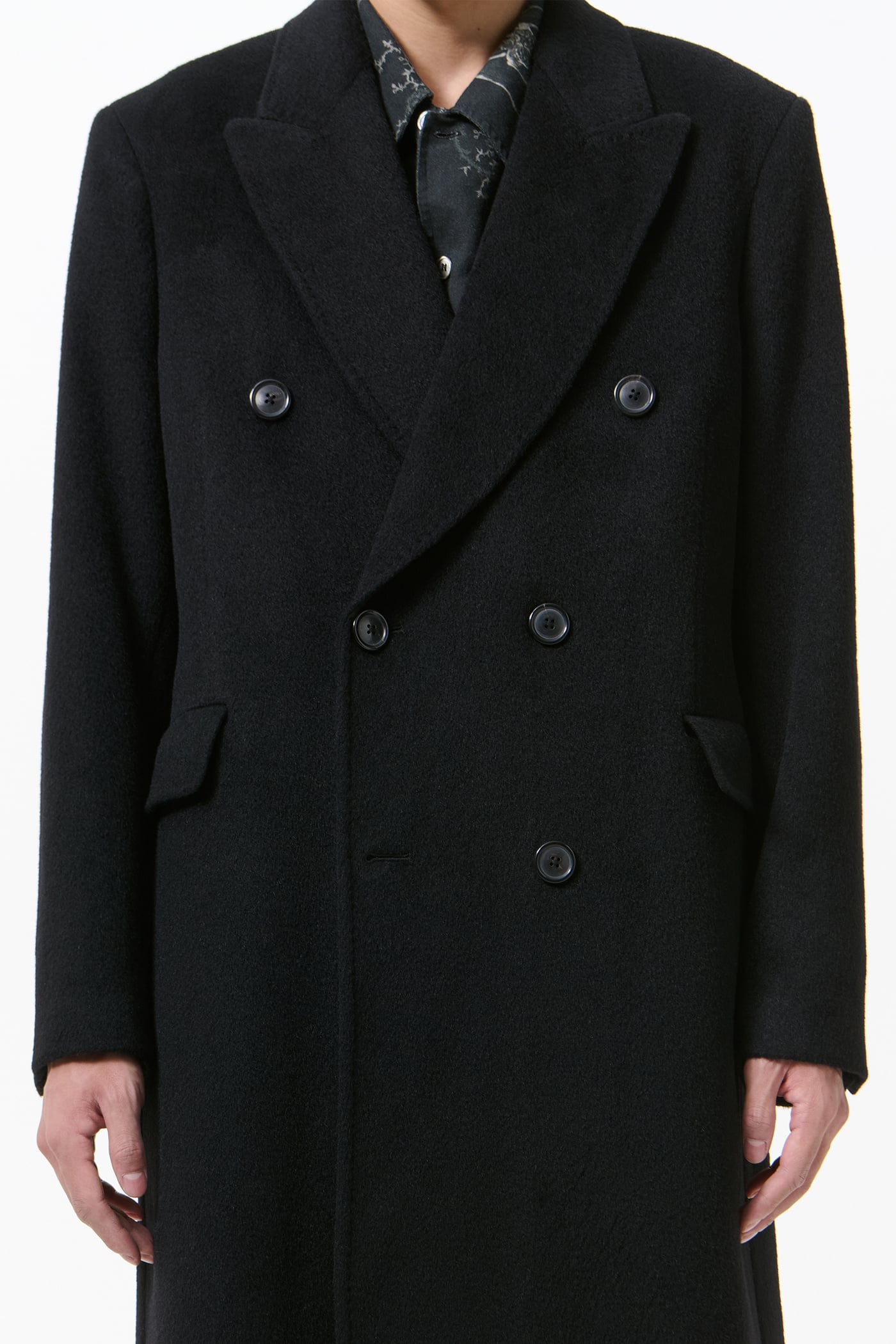 ジャケット・アウター Our Legacy 24AW Whale Coat Our Legacy - Whale Coat Black Hairy Wool