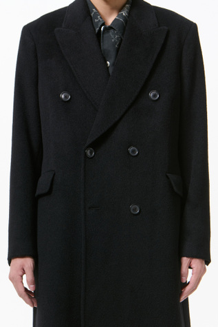 Our Legacy - Whale Coat Black Hairy Wool
