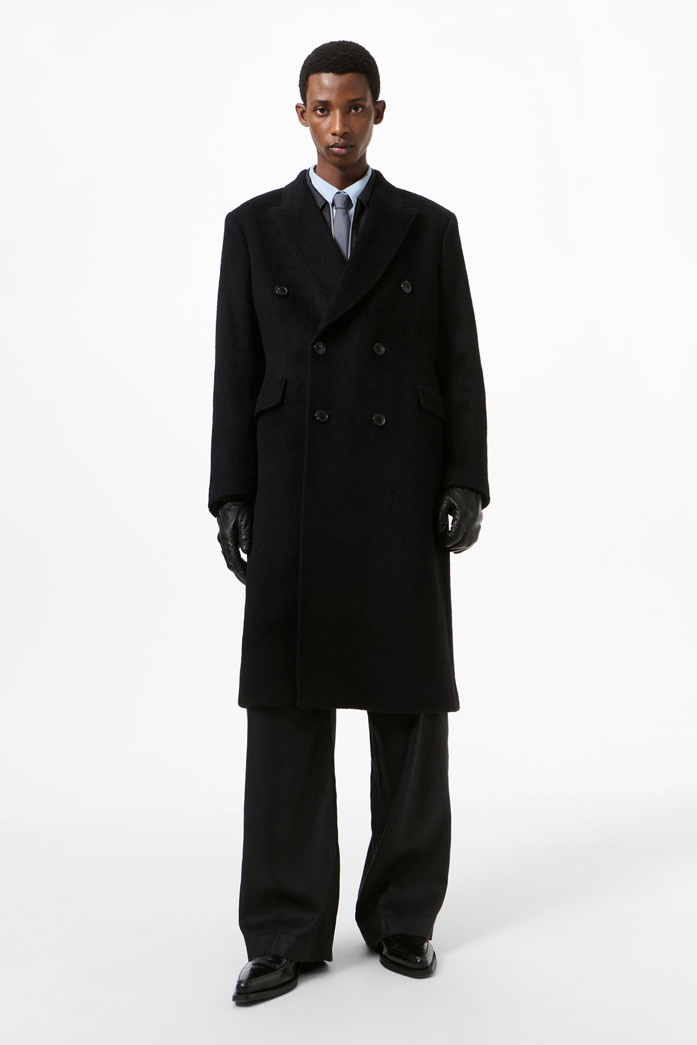 最安値 our legacy whale coat black 50 Our Legacy - Whale Coat Black Hairy Wool