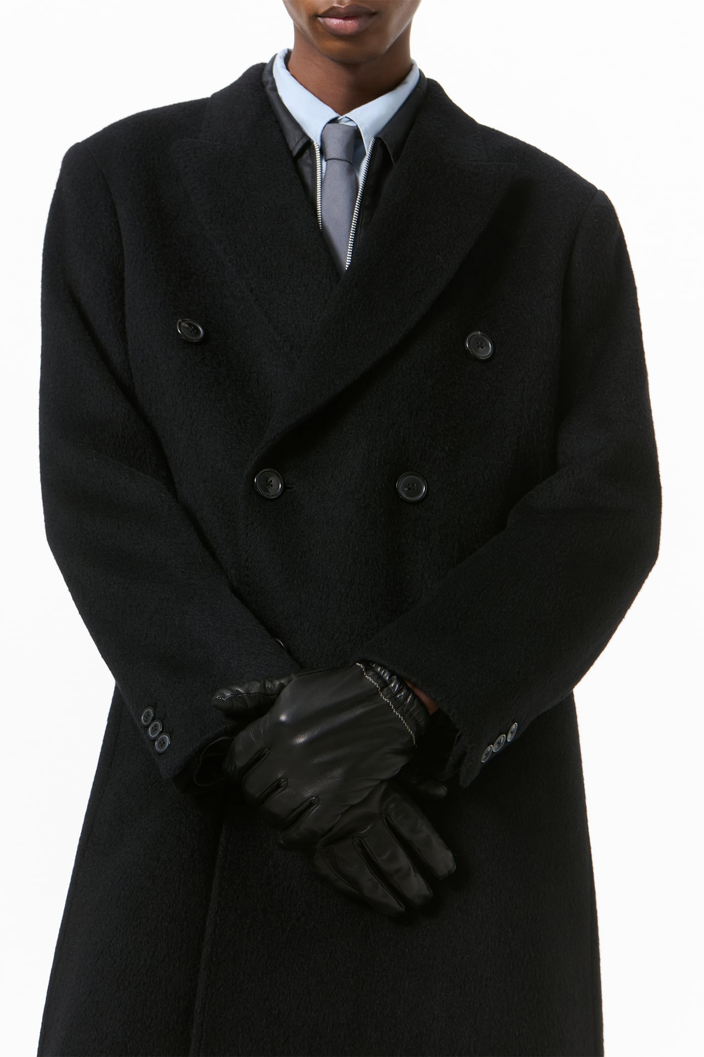 Our Legacy - Whale Coat Black Hairy Wool