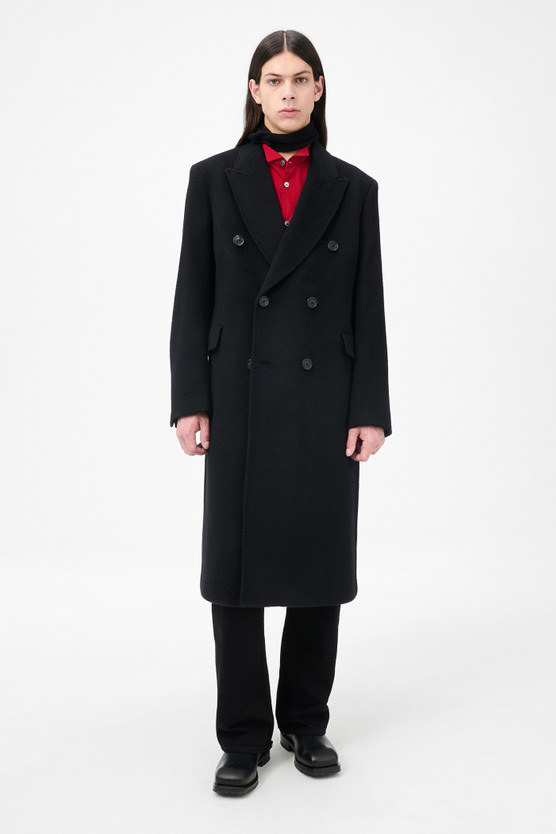 ひ*様 OUR LEGACY whale coat ウールモヘアコート　サイズ5 Our Legacy - Whale Coat Island Grey Hairy Mohair