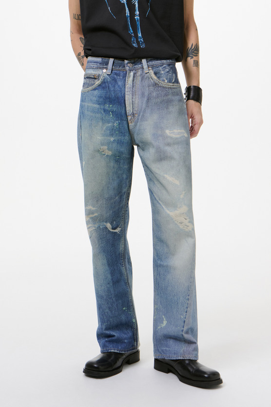 パンツ our legacy third cut 28/32 Our Legacy - Third Cut Digital Denim Print