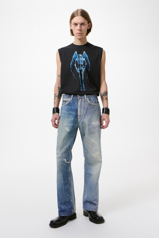 パンツ our legacy third cut 28/32 Our Legacy - Third Cut Digital Denim Print