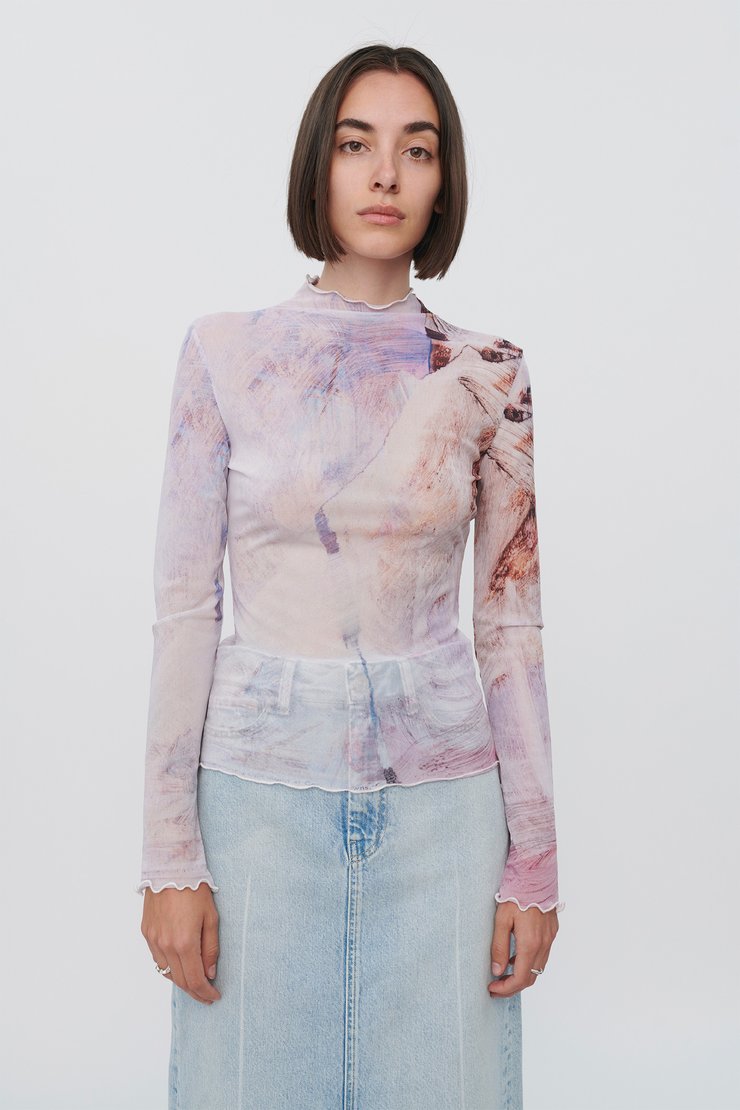 slim turtleneck