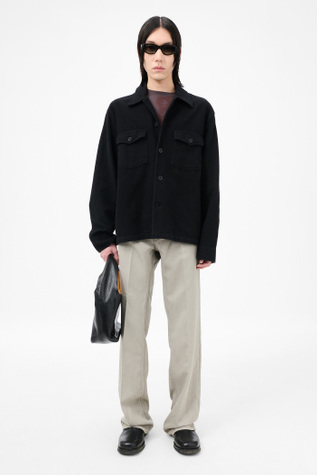 our legacy evening coach jacket ジャケット　48 Our Legacy - Evening Coach Jacket Black Fleecy Tech