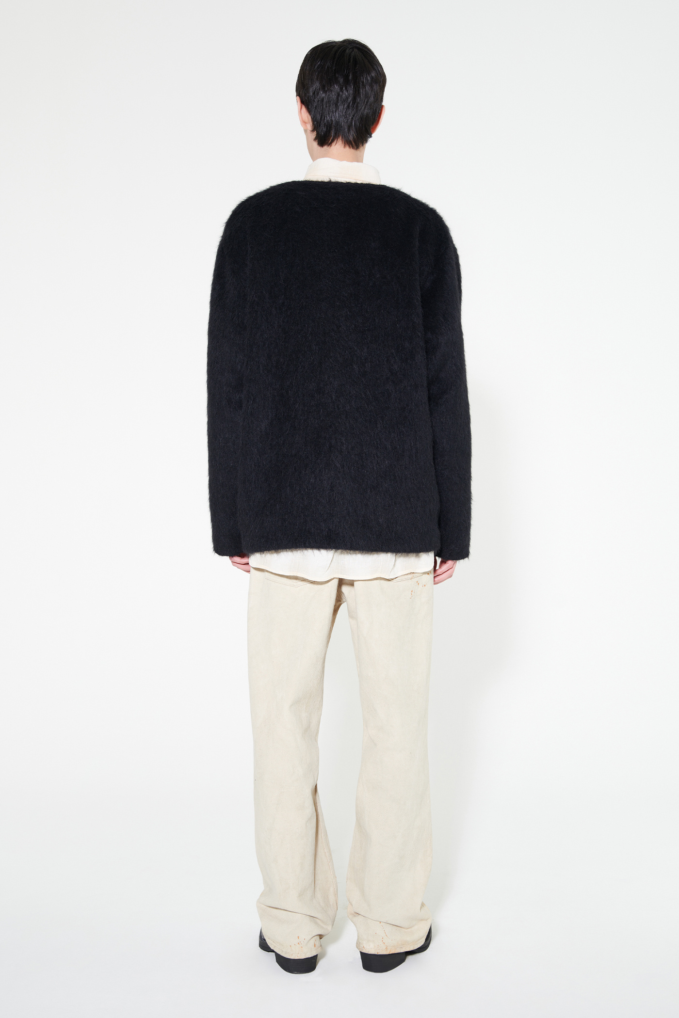Our Legacy - Cardigan Black Mohair