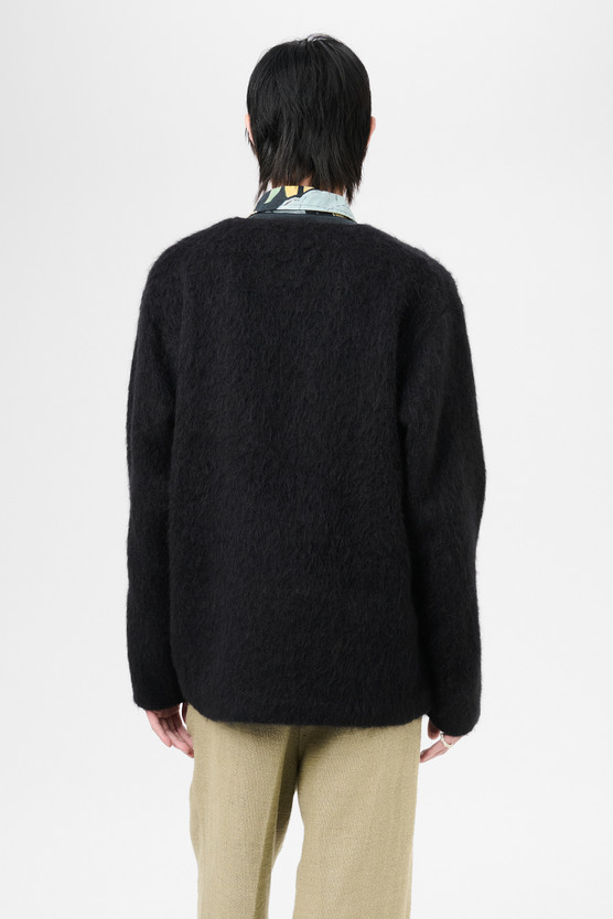 |4|　OUR LEGACY MOHAIR CARDIGAN BLACK Our Legacy - Cardigan Black Mohair