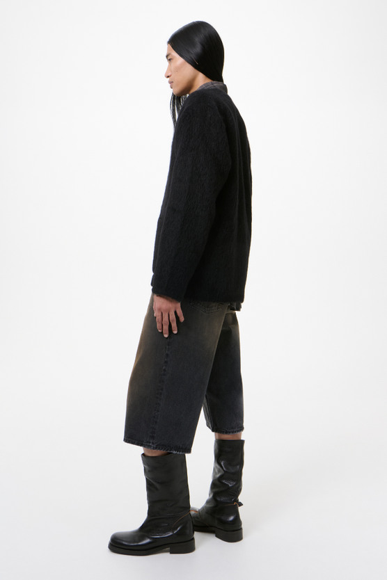 Our Legacy - Cardigan Black Mohair