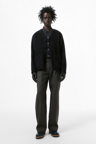 Our Legacy - Cardigan Black Mohair