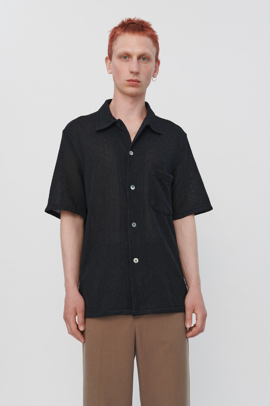 BOX SHIRT SHORTSLEEVE