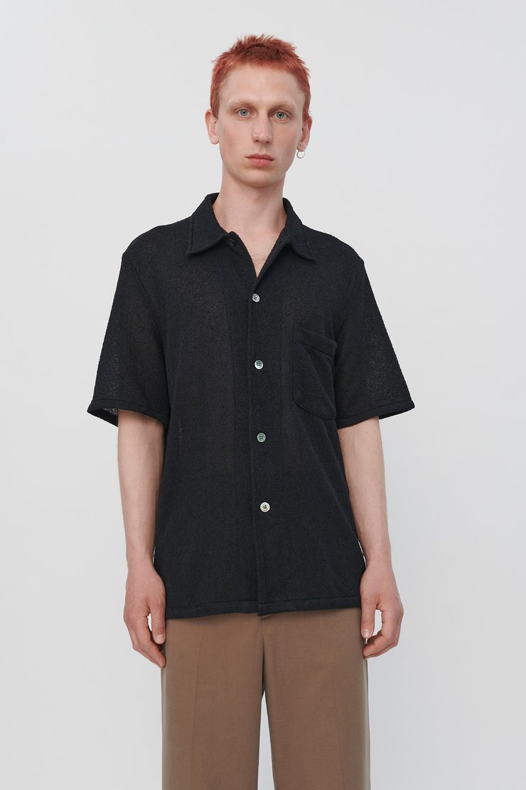 BOX SHIRT SHORTSLEEVE