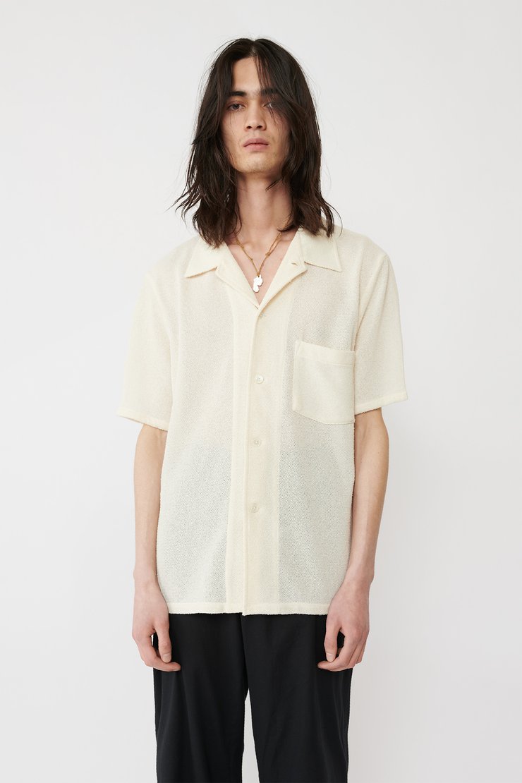 BOX SHIRT SHORTSLEEVE